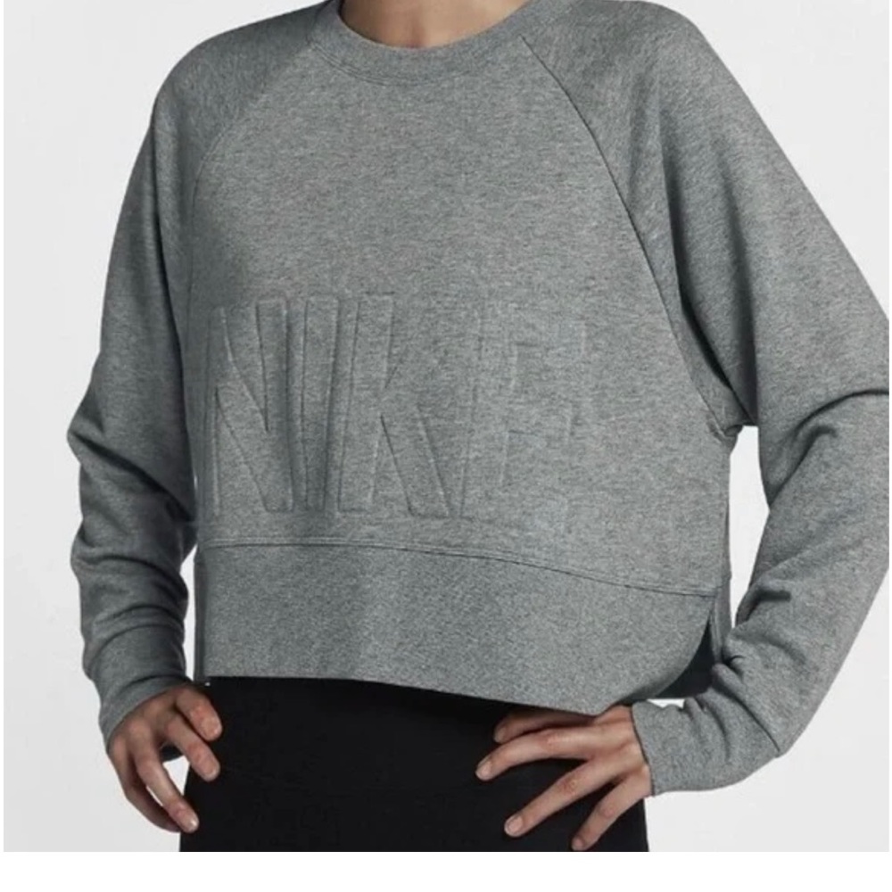 Nike Cropped Sweatshirt (M)